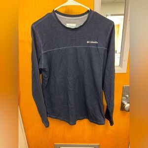 Columbia Men's Dark Blue Long Sleeve Tee